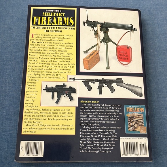 Standard Catalog Of Military Firearms 1870 to Present SC Book - Picture 2 of 15